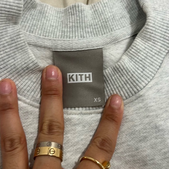KITH gray beverly hill sweatshirt - Picture 3 of 3